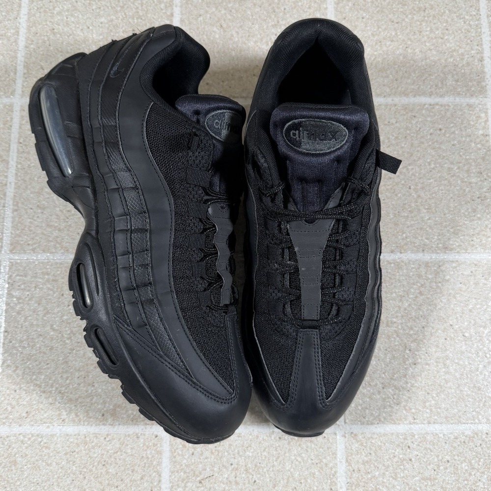 Nike Air Max 95 OG Triple Black Anthracite HM8755-001 Men's Size 14